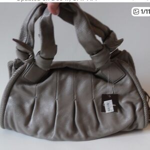 NWD Cole Haan Satchel Tripled zip pebble leather